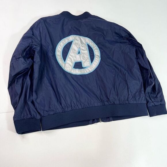 Her Universe Jackets & Blazers - Her Universe Jacket Womens 2X Blue Marvel Avengers Full-Zip Bomber Collectible